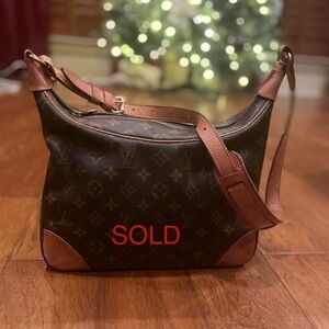 Louis Vuitton Monogram Boulogne 30 Vintage Shoulder Bag